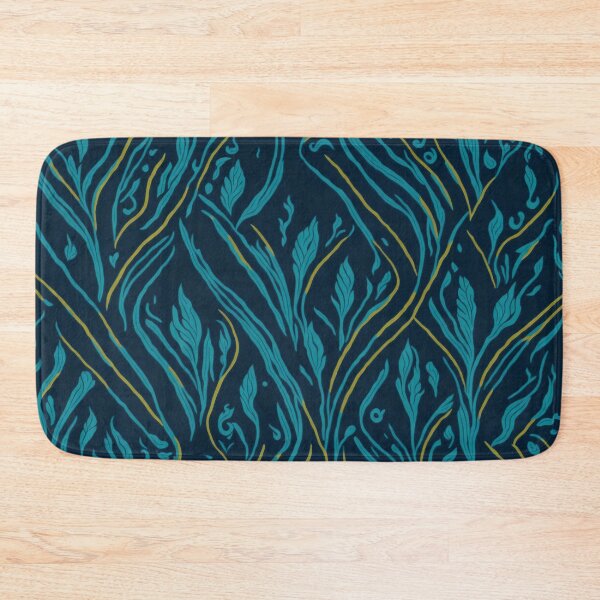 Item preview, Blue Deco flowers art designed and sold by Ersha-Design.