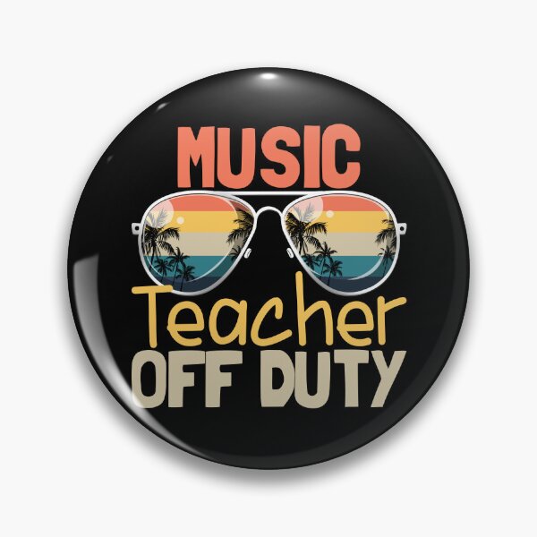 Artikelvorschau, Teacher Off Duty Last Day Of School Music Teacher Off Duty Gear entworfen und verkauft von DynamicDesign.