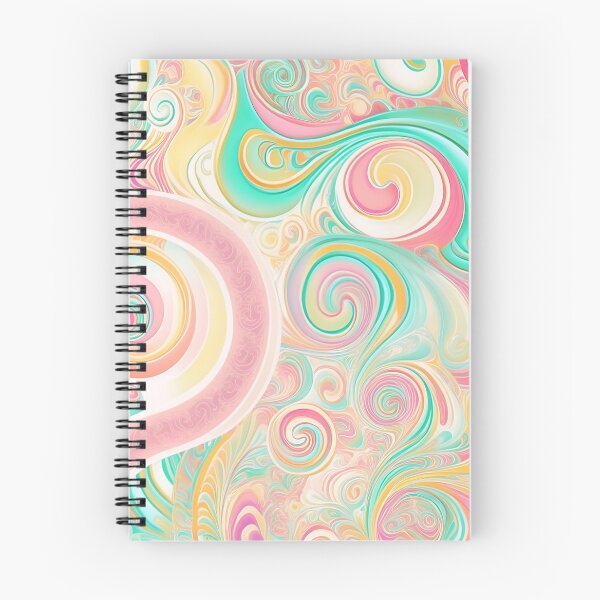 Item preview, Petals in Motion A Dance of Pink & Green Swirls designed and sold by Tamas Das.