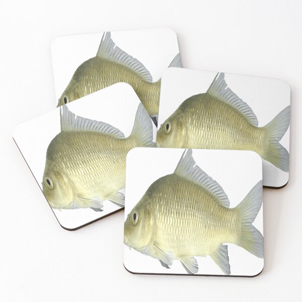 Item preview, Serious brown carp with long fin arched back designed and sold by Hope-Coll19.