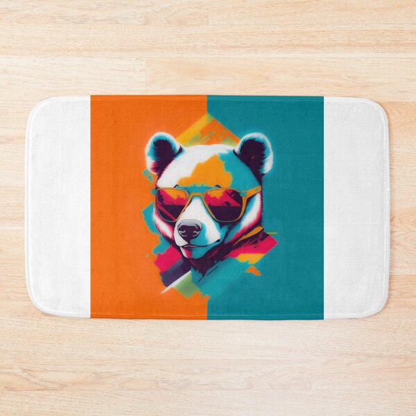 Item preview, Bear of Color with glasses: The bold style you need designed and sold by cristian-aguedo.