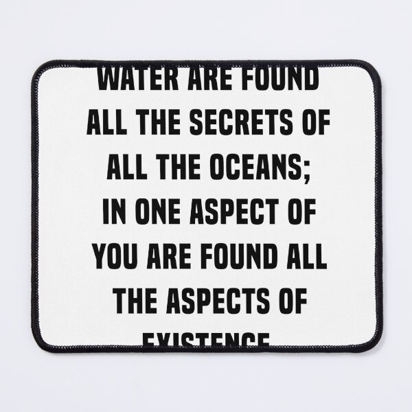 Item preview, One drop of water - Kahlil Gibran Quote - Literature - Typography Print 1 designed and sold by Studio Grafiikka.