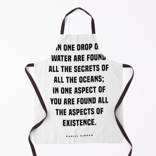 Item preview, One drop of water - Kahlil Gibran Quote - Literature - Typography Print 1 designed and sold by Studio Grafiikka.
