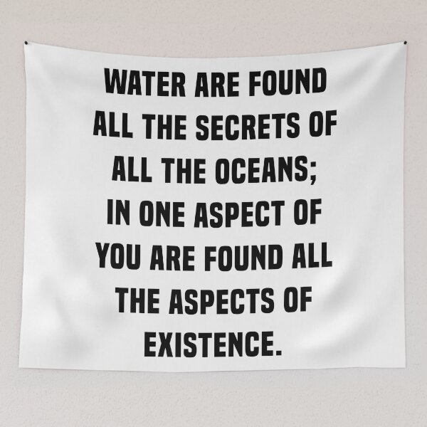 Item preview, One drop of water - Kahlil Gibran Quote - Literature - Typography Print 1 designed and sold by Studio Grafiikka.