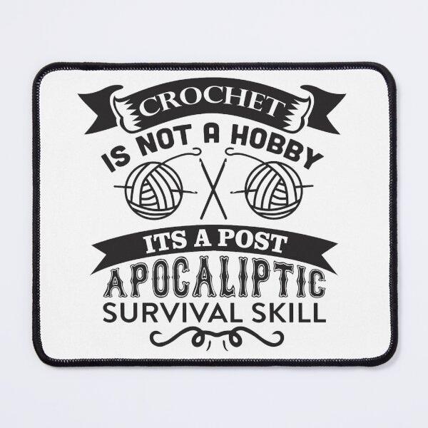 Item preview, Crochet Quote and Saying. Crochet is not a hobby. designed and sold by teemix.