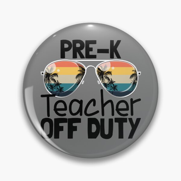 Artikelvorschau, Teacher Off Duty Last Day Of School Pre-K Teacher Off Duty Gear entworfen und verkauft von DynamicDesign.