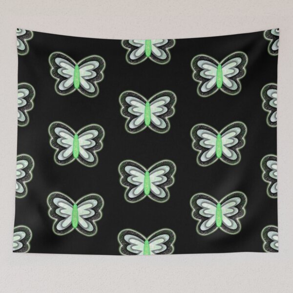 Item preview, Agender/ Demiromantic Pride Moth (Version 3) designed and sold by O1RSH.