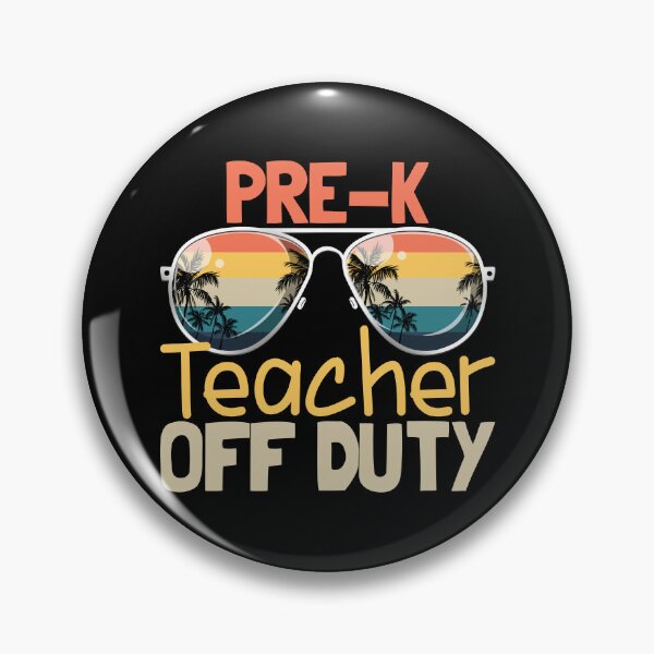 Artikelvorschau, Teacher Off Duty Last Day Of School Pre-K Teacher Off Duty Gear entworfen und verkauft von DynamicDesign.