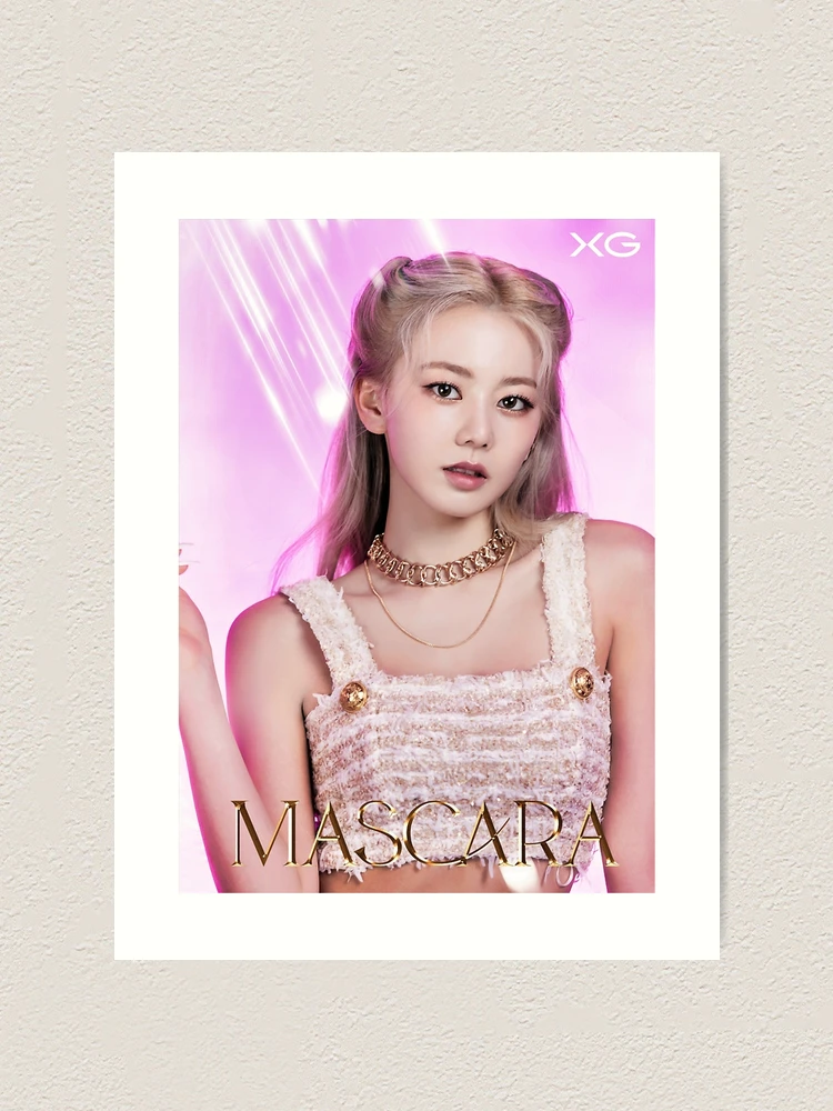 アイドル XG HINATA Premium Framed Print M Poster - XG Hinata NEW