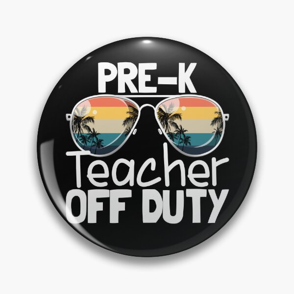 Artikelvorschau, Teacher Off Duty Last Day Of School Pre-K Teacher Off Duty Gear entworfen und verkauft von DynamicDesign.