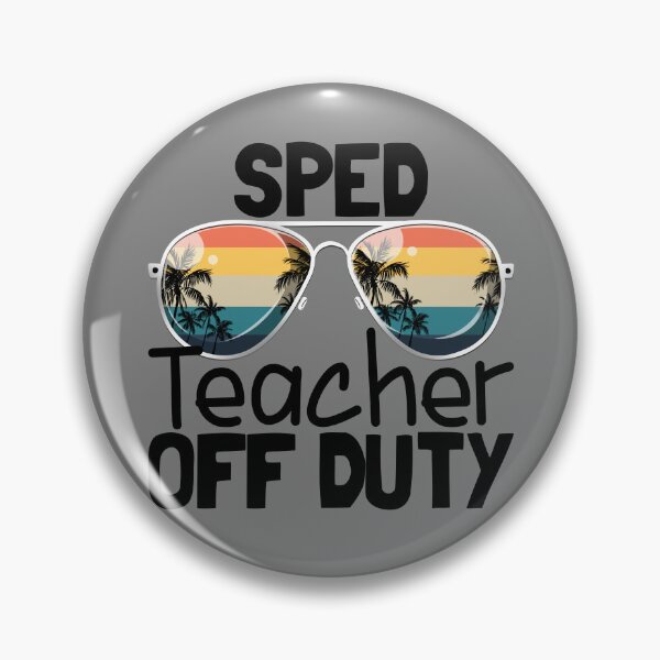 Artikelvorschau, Teacher Off Duty Last Day Of School SPED Teacher Off Duty Gear entworfen und verkauft von DynamicDesign.