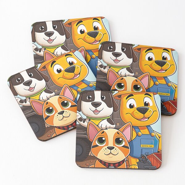Item preview, Construction Crew Pets designed and sold by InkspireWay.