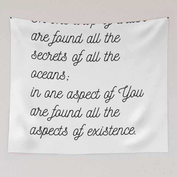 Item preview, One drop of water - Kahlil Gibran Quote - Literature - Typography Print 2 designed and sold by Studio Grafiikka.