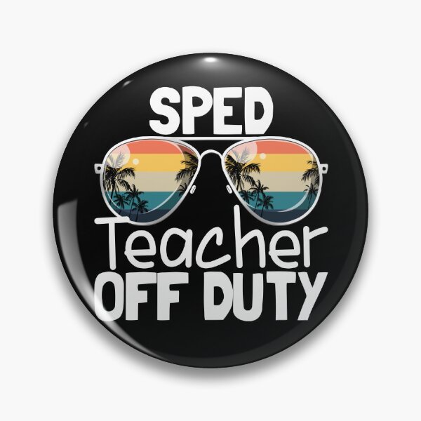 Artikelvorschau, Teacher Off Duty Last Day Of School SPED Teacher Off Duty Gear entworfen und verkauft von DynamicDesign.