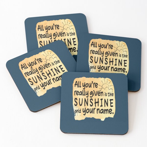Item preview, Sunshine and Your Name (Get Along) Fitted Scoop  designed and sold by MelidesignSTD.