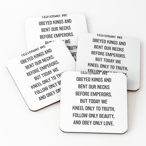 Item preview, Obey only love - Kahlil Gibran Quote - Literature - Typography Print 1 designed and sold by Studio Grafiikka.
