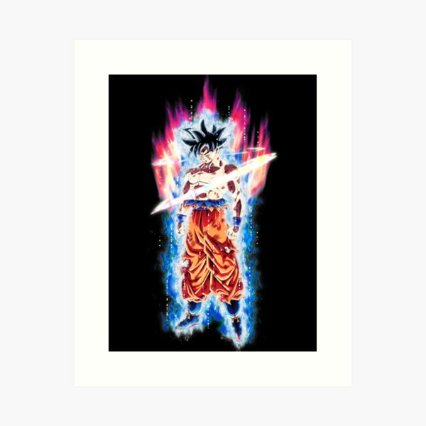 Ultra Instinct Goku master print by Barrett Biggers