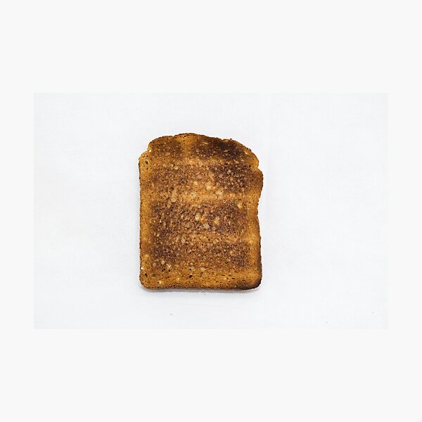 Item preview, A slice of burnt dry toast designed and sold by Simon1965.
