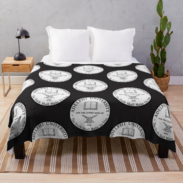 Item preview, Adelphi University Seal black white designed and sold by doralockkman.