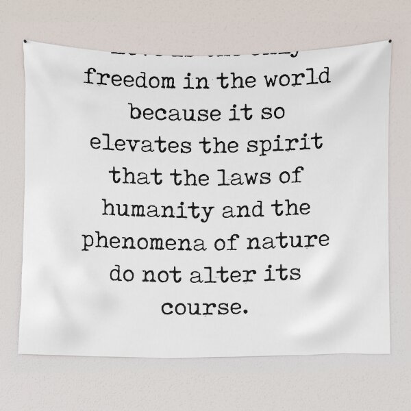 Item preview, Love is the only freedom - Kahlil Gibran Quote - Literature - Typewriter Print designed and sold by Studio Grafiikka.