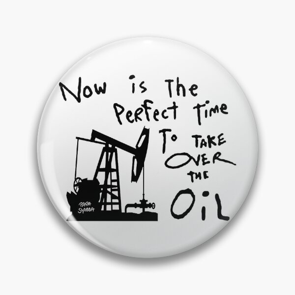 Item preview, Perfect Time For Oil; designed and sold by StickerApe.