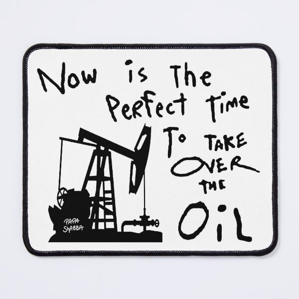 Item preview, Perfect Time For Oil; designed and sold by StickerApe.