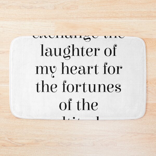 Item preview, I would not exchange the laughter - Kahlil Gibran Quote - Literature - Typography Print designed and sold by Studio Grafiikka.