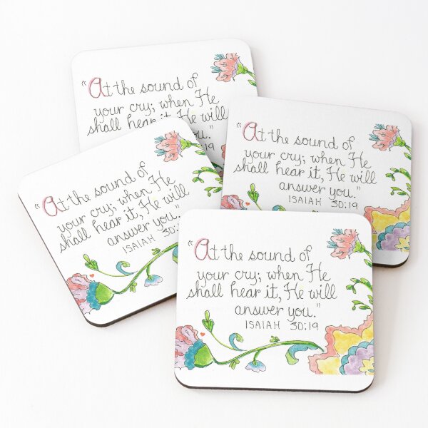 Item preview, Isaías 30:19 designed and sold by peggy-faye.