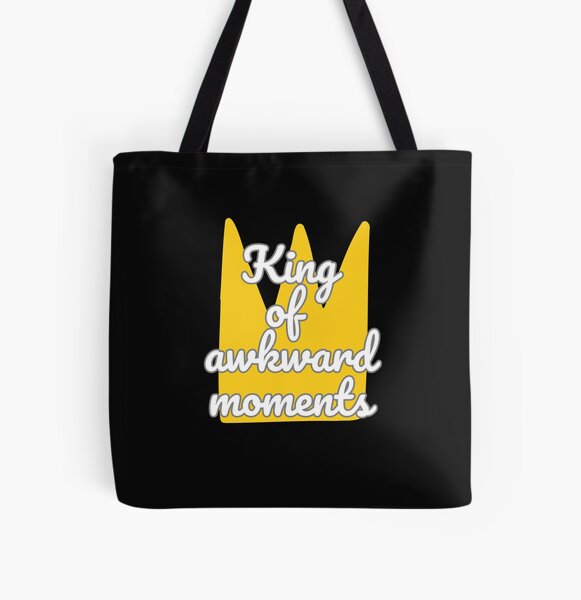 Item preview, King of awkward moments./black designed and sold by LittleFun.