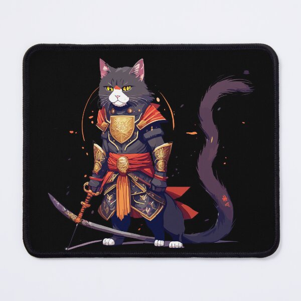Item preview, Feline catana japanese designed and sold by YUMMY PENCIL.