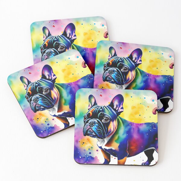 Item preview, Rainbow French Bulldog designed and sold by Elisabeth Lucas.