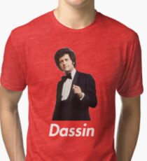 Joe Dassin - Portrait Tri-blend T-Shirt