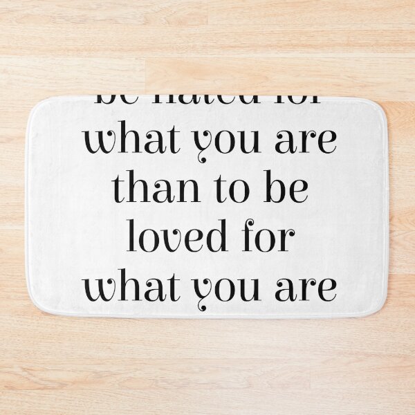 Item preview, It is better to be hated for what you are - Andre Gide Quote - Literature - Typography Print designed and sold by Studio Grafiikka.