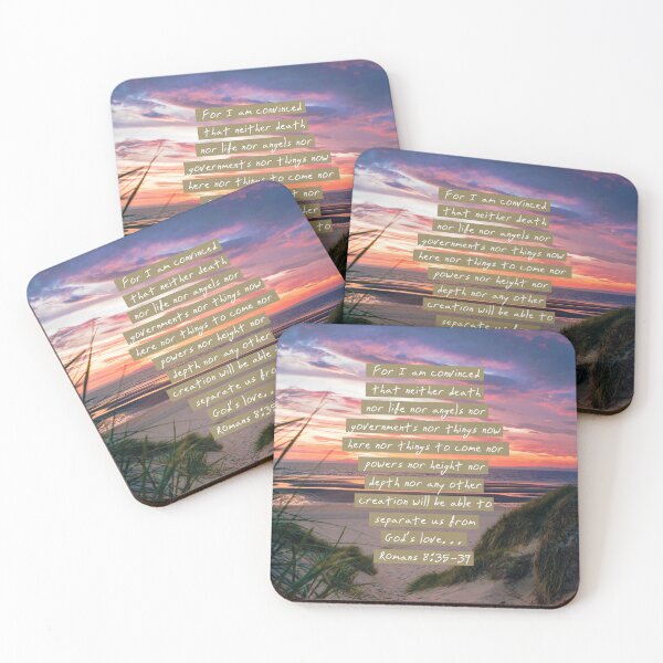Item preview, Romans 8:35-39 designed and sold by Paper Bee Gift Shop.