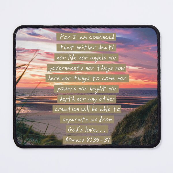 Item preview, Romans 8:35-39 designed and sold by Paper Bee Gift Shop.