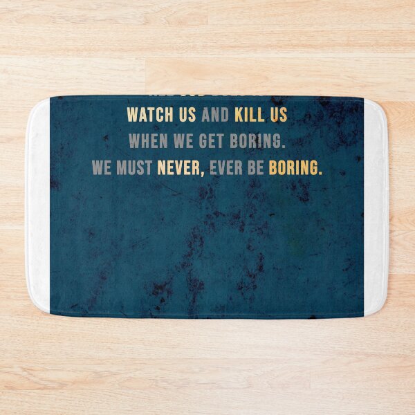 Item preview, Chuck Palahniuk, Invisible Monsters - 02 - Typographic Quote Poster designed and sold by Studio Grafiikka.