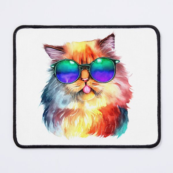 Item preview,  Pride Rainbow Persian Cat  - Watercolor designed and sold by pocketart2023.