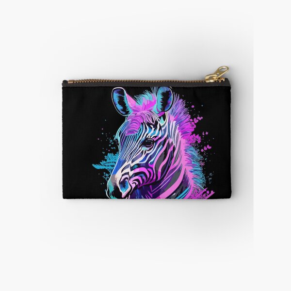 Item preview, Synthwave cute zebra head designed and sold by Pride-Casuals.