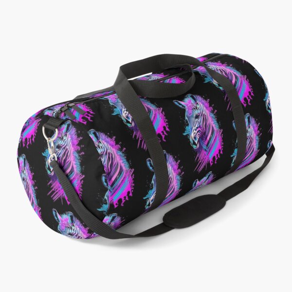 Item preview, Synthwave cute zebra head designed and sold by Pride-Casuals.