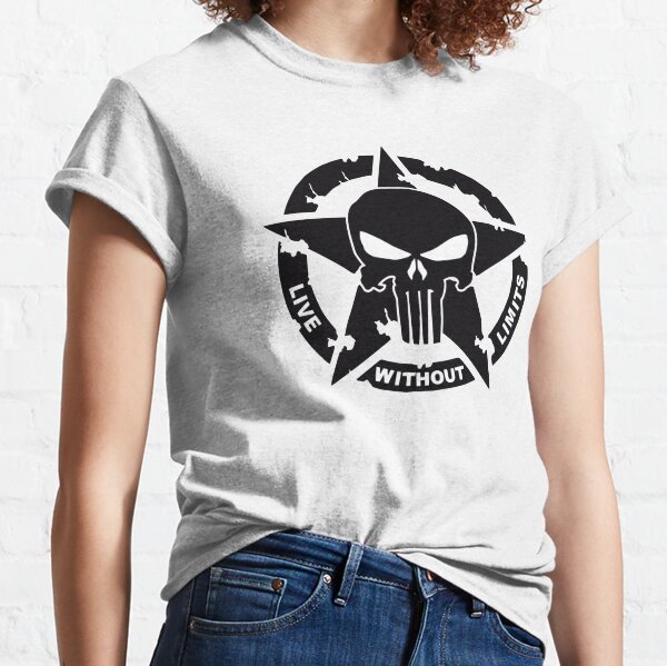 Punisher Skull Las Vegas Raiders T-Shirt - Cruel Ball