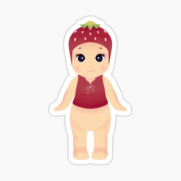 Strawberry Baby Sticker