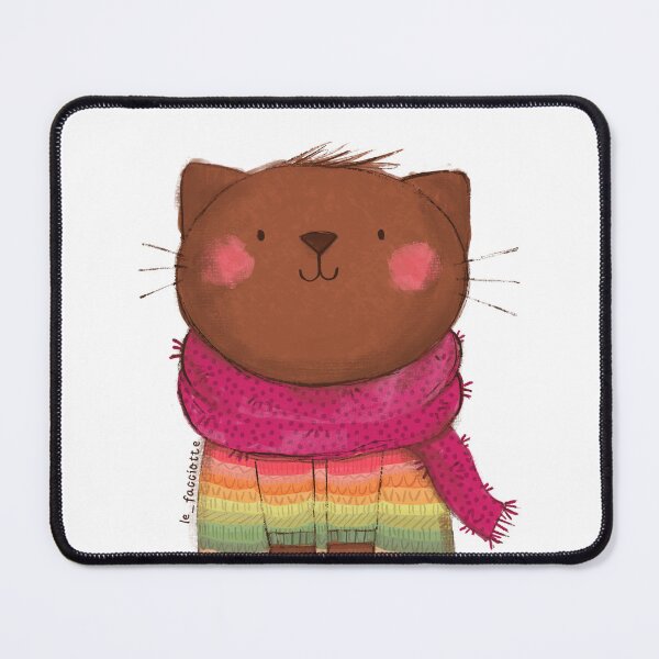 Item preview, Cute cat designed and sold by lefacciotte.