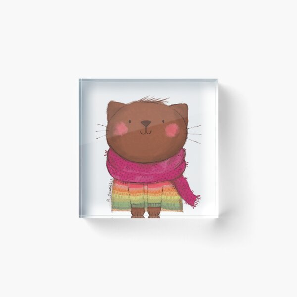 Item preview, Cute cat designed and sold by lefacciotte.