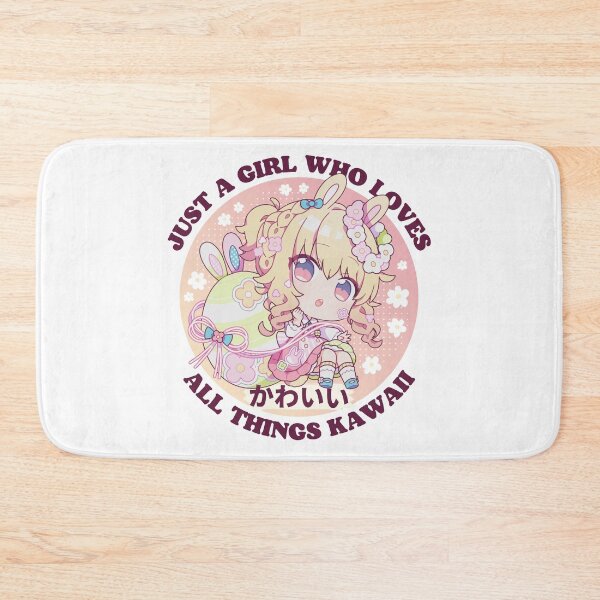 Item preview, Just a Girl Who Loves All Things Kawaii I Pink designed and sold by MadeByBeata.