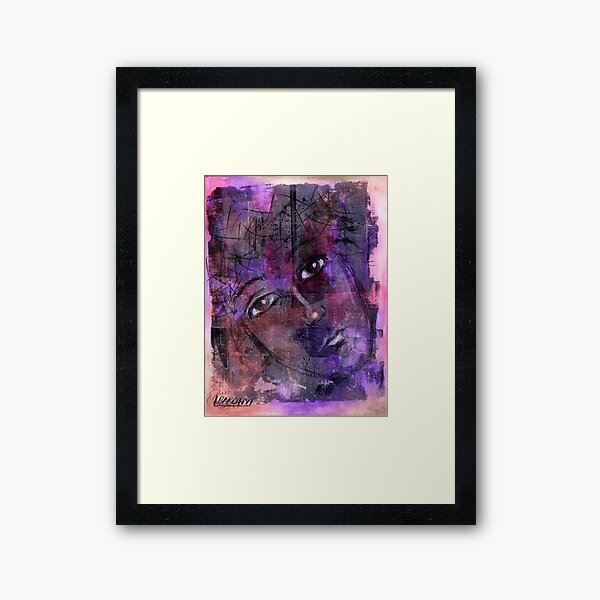 Item preview, Mixed Media Portrait designed and sold by LiszaB.