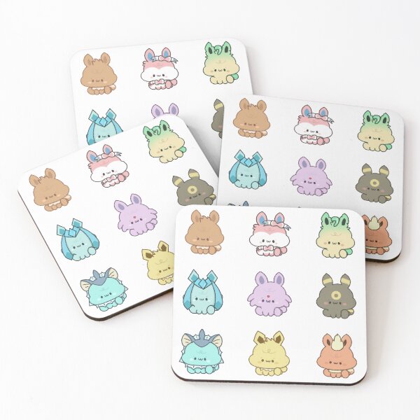 Item preview, Eeveelution Cats designed and sold by theladyernestember.