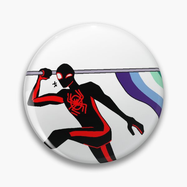Item preview, miles morales celebrates gay pride 2023 designed and sold by macaronisour.
