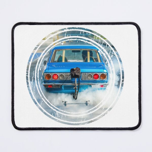 Item preview, RX3 Drag Car Burnout Track Drag Strip Aussie Muscle Car Mazda Rotary designed and sold by dragphotos.