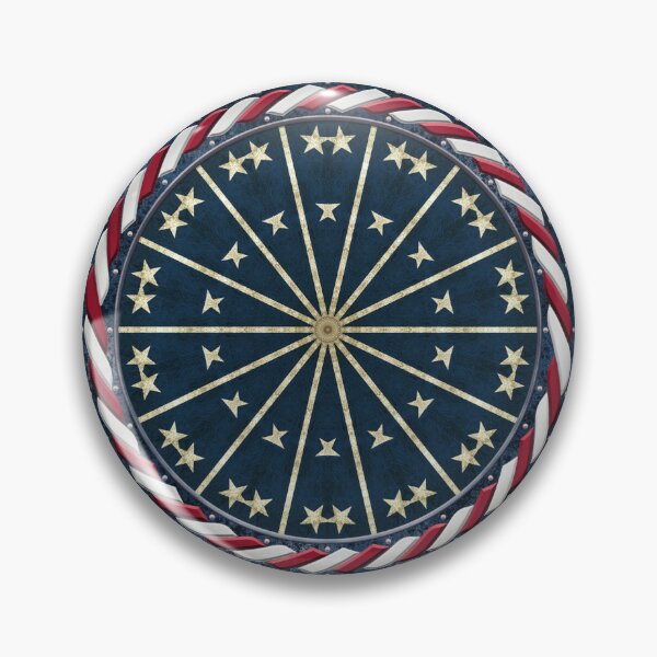 Artikelvorschau, Kaleidoscope July 4th Stars and Stripes in Celtic Circle Frame 1 entworfen und verkauft von Swabcraft.