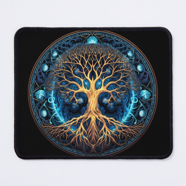 Item preview, Norse Mythology Classic | Black | Tree of Yggdrasil designed and sold by FantasySoul.